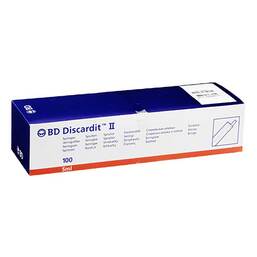 Abbildung: BD Discardit II Spritze 100X5 ml, Spritzen PZN 02814563
