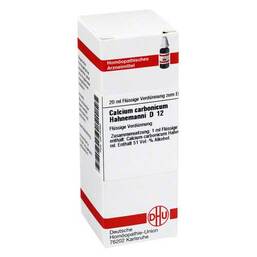 Abbildung: Calcium carbonicum D 12 Dilu Dilution, 20 ml PZN 02815060