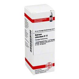 Abbildung: Natrium chloratum D 12 Dilution Dilution, 20 ml PZN 02815137