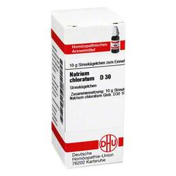 Abbildung: DHU Natrium chloratum D 30 Globuli Globuli, 10 g PZN 02815261