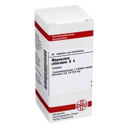 Abbildung: DHU Magnesium chloratum D 4 Tabletten Tabletten, 80 St PZN 02815597