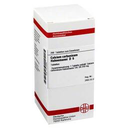 Abbildung: DHU Calcium carbonicum D 6 Table Tabletten, 200 St PZN 02815686