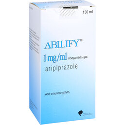 Abbildung: Abilify 1 mg / ml Lösung zum Einnehmen 150 ml, Lösung zum Einnehmen PZN 02817780