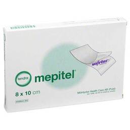 Abbildung: Mepitel Silikon Netzverband 8x10cm steril 5 St, Verband PZN 02818472