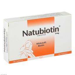 Abbildung: Natubiotin Tabletten Tabletten, 100 St PZN 02822640