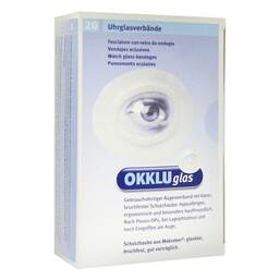 Abbildung: Okkluglas Uhrglasverband 20 St, Verband PZN 02826388
