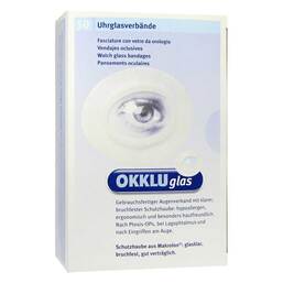 Abbildung: Okkluglas Uhrglasverband 50 St, Verband PZN 02826394