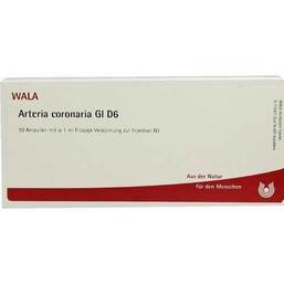 Abbildung: Arteria Coronaria GL D 6 Ampullen 10X1 ml, Ampullen PZN 02829760