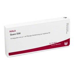 Abbildung: Quarz D 30 Ampullen Ampullen, 10X1 ml PZN 02830444