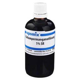 Abbildung: Kaliumpermanganat Lösung 1%SR 100 ml, Lösung PZN 02830622