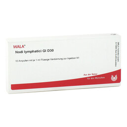 Abbildung: Nodi Lymphatici GL D 30 Ampullen 10X1 ml, Ampullen PZN 02830958