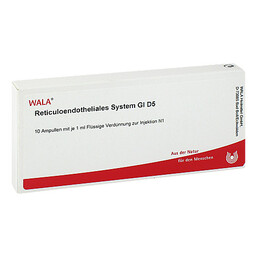 Abbildung: Reticuloendotheliales sys. GL D 5 Ampullen 10X1 ml, Ampullen PZN 02831745