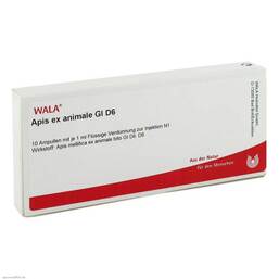 Abbildung: Apis ex animale GL D 6 Ampullen 10X1 ml, Ampullen PZN 02831780