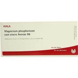 Abbildung: Magnesium phosphoricum cum cinere Avenae D 8 Ampullen Ampullen, 10X1 ml PZN 02832615