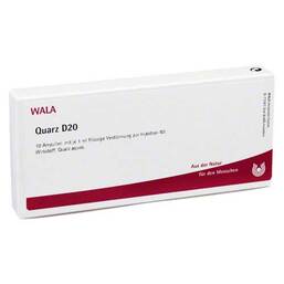 Abbildung: Quarz D 20 Ampullen Ampullen, 10X1 ml PZN 02832822