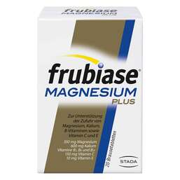 Abbildung: Frubiase Magnesium Plus Brausetabletten Brausetabletten, 20 St PZN 02833709
