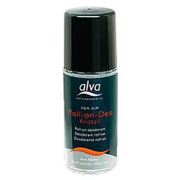 Abbildung: Alva for him Roll on Kristall-Deo Stifte, 50 ml PZN 02833804