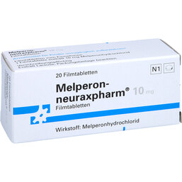 Abbildung: Melperon neuraxpharm 10 mg Filmtabletten 20 St, Filmtabletten PZN 02841896