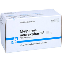 Abbildung: Melperon neuraxpharm 10 mg Filmtabletten 100 St, Filmtabletten PZN 02841910