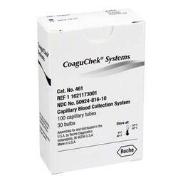 Abbildung: Coaguchek System S Kapillaren 100 St PZN 02842619