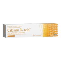 Abbildung: Calcium D3 acis 1000 mg / 880 I.E. Brausetabletten 20 St, Brausetabletten PZN 02842708