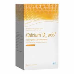 Abbildung: Calcium D3 acis 1000 mg / 880 I.E. Brausetabletten Brausetabletten, 100 St PZN 02842720