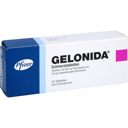 Abbildung: Gelonida Schmerztabletten 30 St, Tabletten PZN 02848757