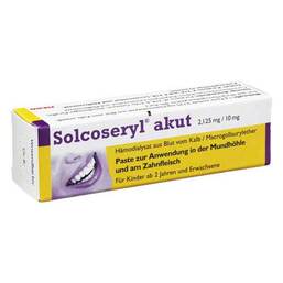 Abbildung: Solcoseryl akut Paste Paste, 5 g PZN 02848786