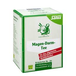 Abbildung: Magen Darm Tee Kräutertee Nr.20 bio Salus Fil.Beutel Filterbeutel, 15 St PZN 02849805
