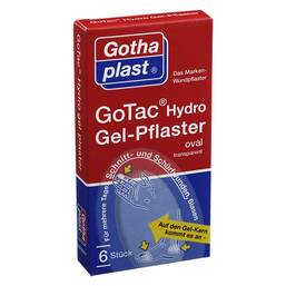 Abbildung: Gotac Wundfilm mit Gelpolste 6 St PZN 02856797