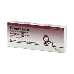 Abbildung: Bromhexin Krewel Meuselb.Tab Tabletten, 20 St PZN 02859413