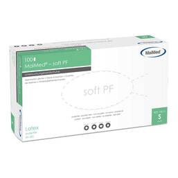 Abbildung: Maimed soft PF Handschuhe unsteril Größe S 100 St, Handschuhe PZN 02876630