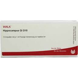 Abbildung: Hippocampus GL D 15 Ampullen 10X1 ml, Ampullen PZN 02878971