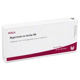 Abbildung: Hypericum ex Herba D 6 Ampullen 10X1 ml, Ampullen PZN 02879290