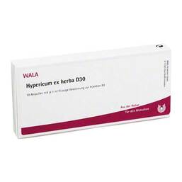 Abbildung: Hypericum ex Herba D 30 Ampullen 10X1 ml, Ampullen PZN 02879404