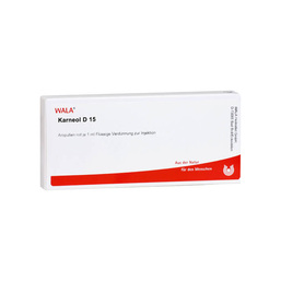 Abbildung: Karneol D 15 Ampullen 10X1 ml, Ampullen PZN 02880324