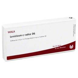 Abbildung: Levisticum E Radice D 6 Ampullen Ampullen, 10X1 ml PZN 02881128