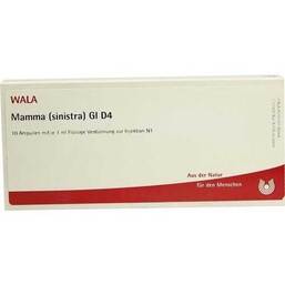 Abbildung: Mamma Sinistra GL D 4 Ampullen 10X1 ml, Ampullen PZN 02883340