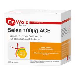 Abbildung: Selen ACE 100 µg 180 Tage Kapseln Kapseln, 180 St PZN 02883593
