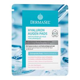 Abbildung: Dermasel Augen Pads Hyaluron 1 St, Gesichtsmaske PZN 02887935