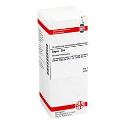 Abbildung: Sepia D 6 Dilution Dilution, 50 ml PZN 02888952