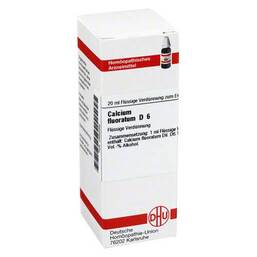 Abbildung: DHU Calcium fluoratum D 6 Dilution Dilution, 20 ml PZN 02888998