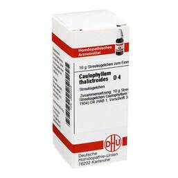 Abbildung: DHU Caulophyllum thalictroides D 4 10 g, Globuli PZN 02890009