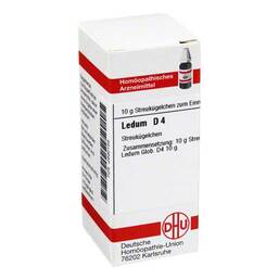 Abbildung: DHU Ledum D 4 Globuli Globuli, 10 g PZN 02890156