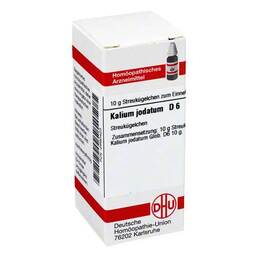 Abbildung: DHU Kalium jodatum D 6 Globuli Globuli, 10 g PZN 02890423