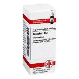 Abbildung: DHU Aesculus D 3 Globuli Globuli, 10 g PZN 02892391