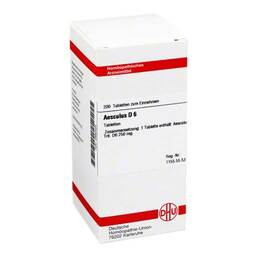 Abbildung: DHU Aesculus D 6 Tabletten Tabletten, 200 St PZN 02892422