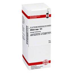 Abbildung: Allium cepa D 6 Dilution Dilution, 50 ml PZN 02892600