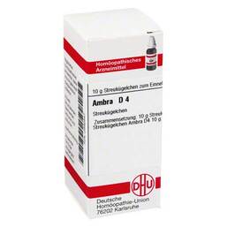 Abbildung: DHU Ambra D 4 Globuli Globuli, 10 g PZN 02892847