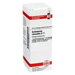 Abbildung: Aristolochia clematitis D 11 Dilution Dilution, 20 ml PZN 02893539